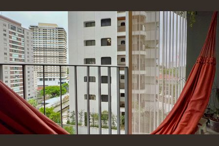 Apartamento para alugar com 38m², 1 quarto e 1 vaga Apartamento para alugar com 38m², 1 quarto e 1 vagaVaranda