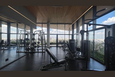 Apartamento para alugar com 38m², 1 quarto e 1 vaga Apartamento para alugar com 38m², 1 quarto e 1 vagaAcademia