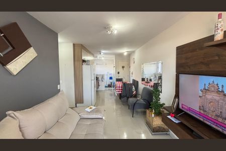 Sala de apartamento para alugar com 2 quartos, 57m² em Vila Homero Thon, Santo André