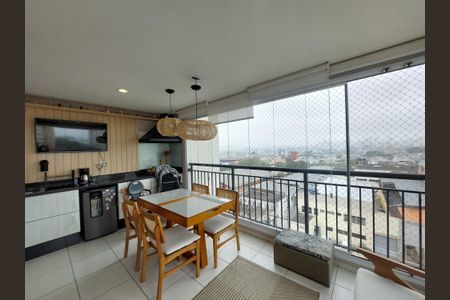 Varanda Gourmet de apartamento à venda com 2 quartos, 67m² em Socorro, São Paulo