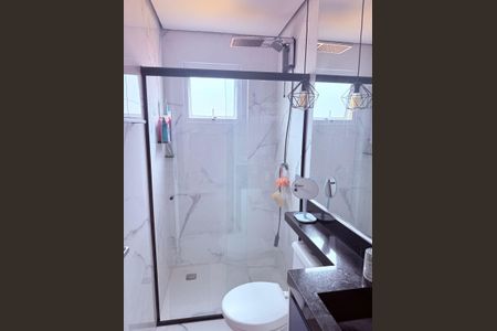 Banheiro de apartamento para alugar com 2 quartos, 110m² em Vila das Nacoes, Ferraz de Vasconcelos