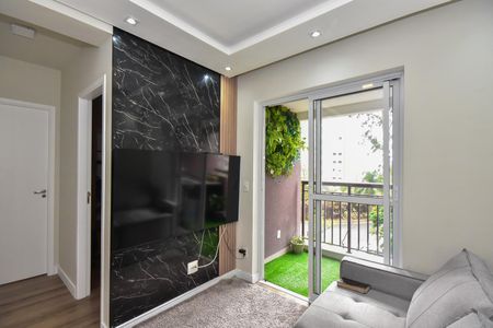 Sala de apartamento para alugar com 2 quartos, 47m² em Vila Andrade, São Paulo