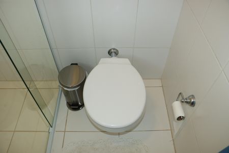 Casa de condomínio para alugar com 300m², 5 quartos e 4 vagasBanheiro da Suíte 1