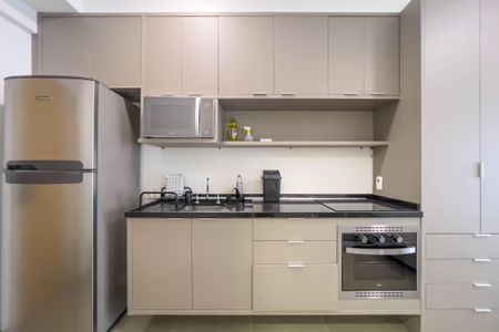 Cozinha de kitnet/studio à venda com 1 quarto, 30m² em Vila Mariana, São Paulo