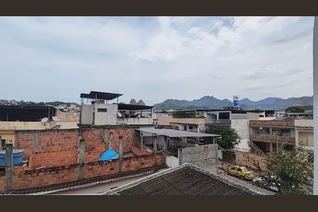 Vista do Quarto de apartamento para alugar com 1 quarto, 40m² em Curicica, Rio de Janeiro