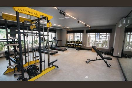 Apartamento para alugar com 66m², 2 quartos e 2 vagasÁrea Comum - Academia Masculina
