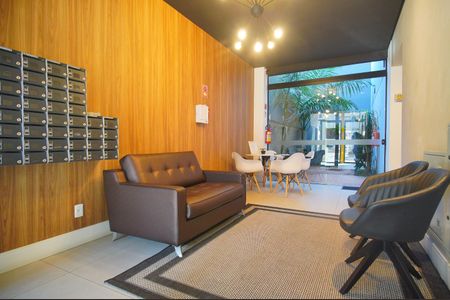 Studio para alugar com 35m², 1 quarto e sem vagaHall de entrada