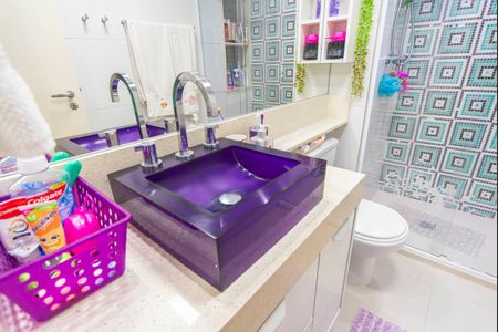 Apartamento à venda com 124m², 3 quartos e 2 vagasBanheiro Social