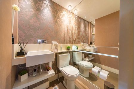 Apartamento à venda com 124m², 3 quartos e 2 vagasLavabo