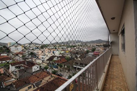 Varanda de apartamento à venda com 3 quartos, 100m² em Taquara, Rio de Janeiro