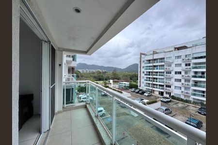 Varanda de apartamento para alugar com 1 quarto, 65m² em Recreio dos Bandeirantes, Rio de Janeiro