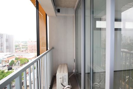 Studio para alugar com 28m², 1 quarto e sem vagaVaranda