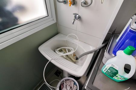 Apartamento para alugar com 56m², 2 quartos e 1 vaga Apartamento para alugar com 56m², 2 quartos e 1 vagaDetalhe da area de serviço