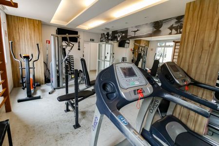 Apartamento para alugar com 56m², 2 quartos e 1 vaga Apartamento para alugar com 56m², 2 quartos e 1 vagaÁrea comum - Academia