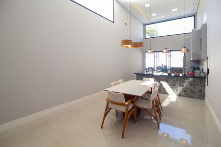 Sala de casa de condomínio para alugar com 3 quartos, 270m² em Vila Brizzola, Indaiatuba