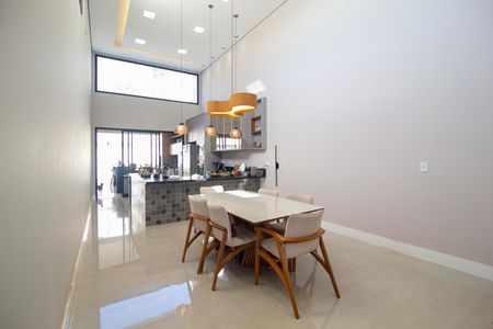 Sala de casa de condomínio para alugar com 3 quartos, 270m² em Vila Brizzola, Indaiatuba