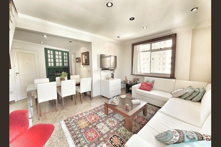 Sala de apartamento à venda com 1 quarto, 110m² em Sion, Belo Horizonte