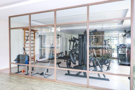 Academia de apartamento à venda com 2 quartos, 57m² em Vila Gumercindo, São Paulo