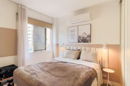 Quarto de apartamento à venda com 1 quarto, 42m² em Campo Belo, São Paulo