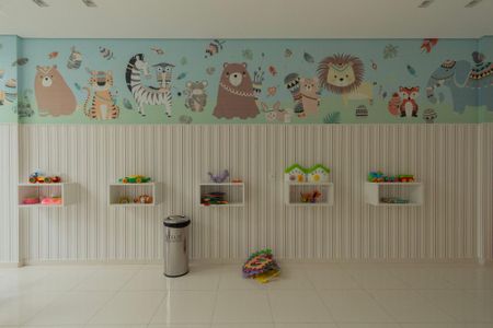 Apartamento para alugar com 60m², 2 quartos e 2 vagasÁrea comum - Brinquedoteca