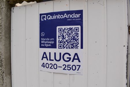 Casa para alugar com 63m², 2 quartos e 1 vagaPlaquinha