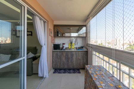 Varanda de apartamento à venda com 3 quartos, 100m² em Vila Campestre, São Paulo