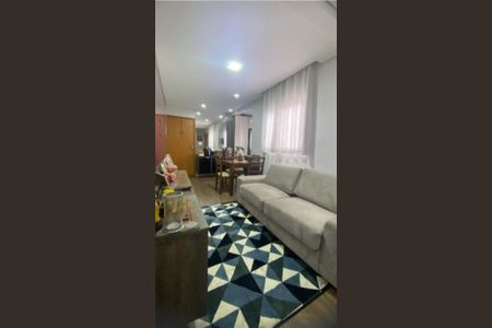 Sala de apartamento à venda com 2 quartos, 80m² em Jardim Europa, Santo André