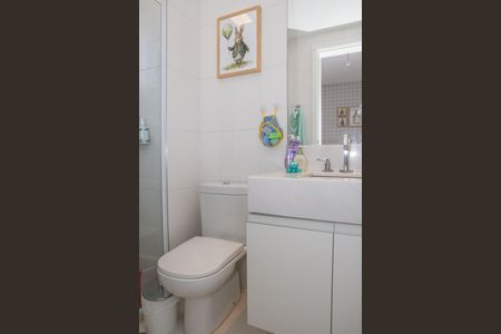 Apartamento à venda com 96m², 2 quartos e 2 vagasBanheiro da Suíte 2