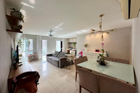 Sala de apartamento à venda com 3 quartos, 122m² em Botafogo, Rio de Janeiro