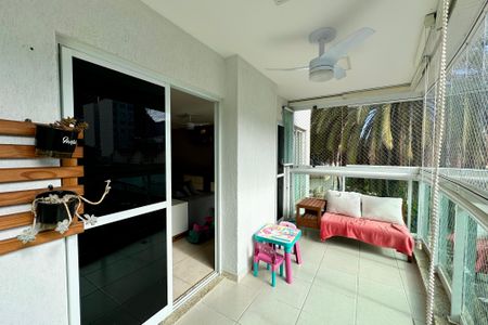 Varanda de apartamento à venda com 3 quartos, 122m² em Botafogo, Rio de Janeiro