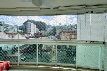 Varanda de apartamento à venda com 3 quartos, 122m² em Botafogo, Rio de Janeiro