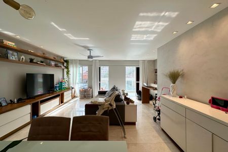 Sala de apartamento à venda com 3 quartos, 122m² em Botafogo, Rio de Janeiro