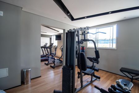 Apartamento para alugar com 30m², 1 quarto e sem vaga Apartamento para alugar com 30m², 1 quarto e sem vagaÁrea comum - Academia