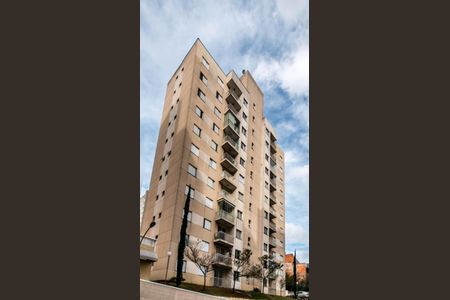 Apartamento à venda com 48m², 2 quartos e 1 vagaFachada do bloco