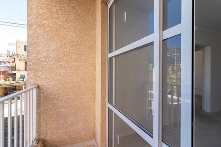 Varanda da Sala de apartamento para alugar com 2 quartos, 55m² em Vila Pita, São Paulo