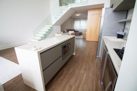 Apartamento à venda com 111m², 1 quarto e 2 vagasCozinha e Área de Serviço