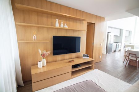 Apartamento à venda com 111m², 1 quarto e 2 vagasSala de TV