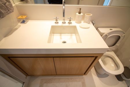 Apartamento à venda com 111m², 1 quarto e 2 vagasBanheiro da Suíte