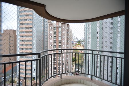 Varanda da Sala de apartamento para alugar com 3 quartos, 115m² em Vila Valparaíso, Santo André