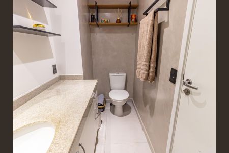 Apartamento à venda com 57m², 1 quarto e 1 vagaBanheiro da Suíte