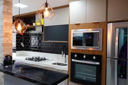 Studio à venda com 37m², 1 quarto e 1 vaga Studio à venda com 37m², 1 quarto e 1 vagaCozinha