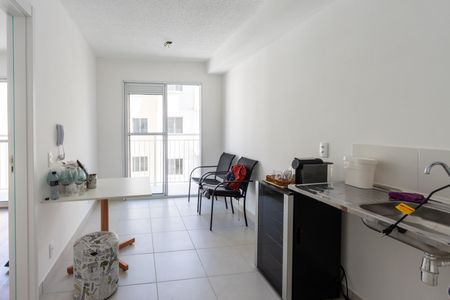Sala de apartamento para alugar com 1 quarto, 31m² em Bom Retiro, São Paulo