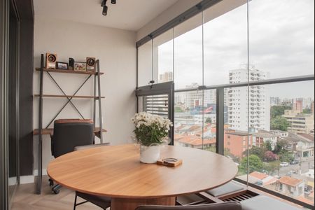 Varanda de apartamento à venda com 1 quarto, 45m² em Vila Clementino, São Paulo