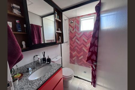 Banheiro 1 de apartamento à venda com 2 quartos, 62m² em Vila Bertioga, São Paulo