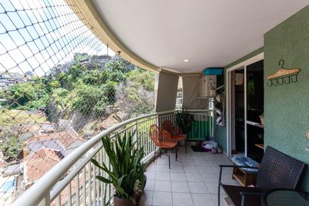 Varanda da Sala de apartamento à venda com 2 quartos, 70m² em Tijuca, Rio de Janeiro