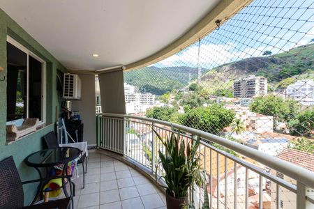 Varanda da Sala de apartamento à venda com 2 quartos, 70m² em Tijuca, Rio de Janeiro