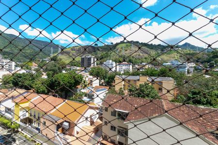 Varanda da Sala Vista de apartamento à venda com 2 quartos, 70m² em Tijuca, Rio de Janeiro