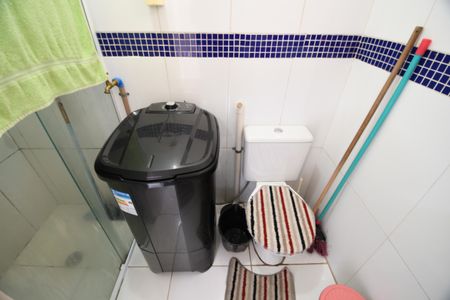 Banheiro de kitnet/studio para alugar com 1 quarto, 27m² em Centro, Campinas