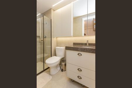 Apartamento à venda com 94m², 3 quartos e 2 vagasBanheiro da Suíte