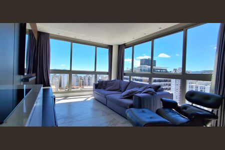 Sala de apartamento para alugar com 3 quartos, 145m² em Centro, Florianópolis